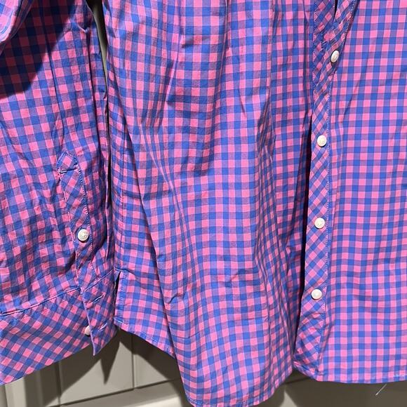 VINEYARD VINES Classic Gingham Shirt 18 - Picture 3 of 7
